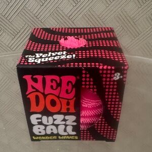 Schylling NeeDoh Fuzz Ball  "Wonder Waves” PINK - NEW
